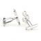 Silver Musical Note Music Cufflinks2.jpg